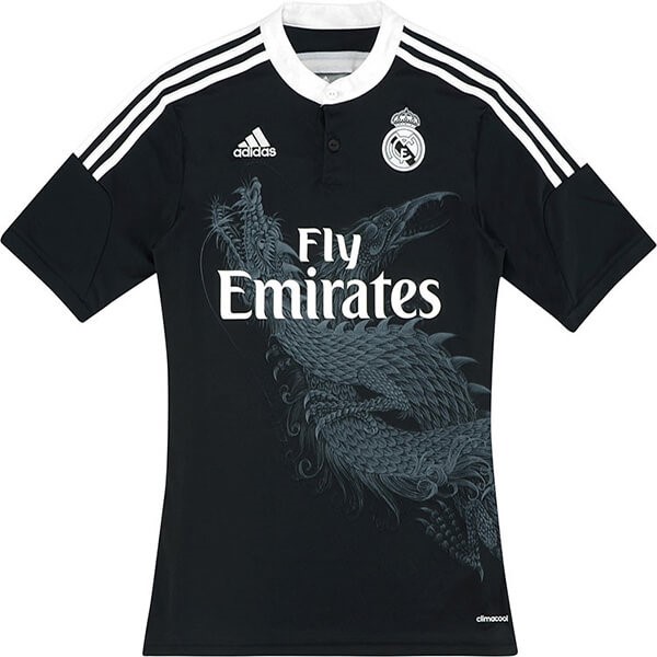 Thailandia Maglia Real Madrid Third Retro 2014 2015 Nero